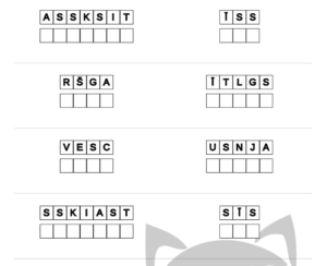 Exmaple for Latvian language: adjectives – decode word without translation